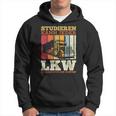 With Truck Driver Studier Kann Jeder Lruck Fahren Nur Die Besten Hoodie