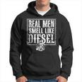 Trucker Mechanic Farmer Real Smell Like Diesel Hoodie