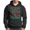 Twas The Nizzle Before Christmas Hip Hop Rap GangstaHoodie