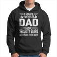 I Have Two Titles Dad And Security Guard Vintage Fathers Day Hoodie