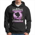 Never Underestimate The Power Of A Female Veterinarian Hoodie