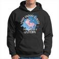 Never Underestimate The Power Of A Unicorn Quote Hoodie