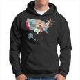Usa Map With States Names United States Us Hoodie