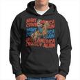 Vintage Make America Cowgirls Cowboys Again 4Th Of July Hoodie