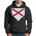 Vintage Baseball Home Plate With Alabama State Flag Hoodie