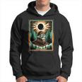 Vintage Bigfoot Total Solar Eclipse 2024 Sasquatch Hoodie