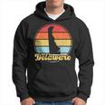 Vintage Delaware Native Delaware Roots Home State Pride De Hoodie