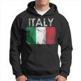 Vintage Italy Italia Italian Flag Pride Hoodie