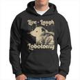 Vintage Live Laugh Lobotomy Lobotomies Retro Opossum Lovers Hoodie