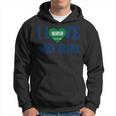 Vintage I Love Saudi Arabia Proud Flag Sport Hoodie