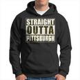 Vintage Pittsburgh Straight Outta Pittsburgh Hometown Pride Hoodie