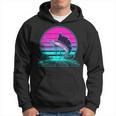 Vintage Retro Sunset Marlin Hoodie