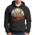 Vintage St Louis Skyline Gameday Retro Baseball Hoodie