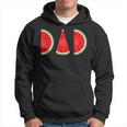 Watermelon Dad Father's Day Graphic Dad Hoodie