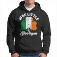 Wee Little Hooligans Irish Clovers Shamrocks Vintage Hoodie