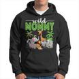 Wild Mommy Zoo Born Two Be Wild B-Day Safari Jungle Animal Hoodie