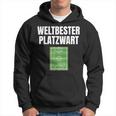 Worlds Best Platzwart Greenkeeper Football Pitch Kapuzenpullover