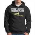 World's Okayest Trombone Player Trombone Hoodie