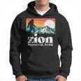 Zion National Park Utah Bigfoot Mountains Hoodie