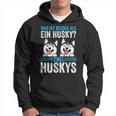 Zwei Husky Dog Husky Hoodie