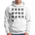 65Th Birthday Outfit 65 Years Old Tally Marks Anniversary Hoodie