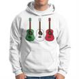 Acoustic Guitar Italian Flag Guitarist Musician Italy Hoodie