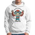 Adorable Stratos He Man Toy 1980 Gray Hoodie