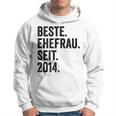 Beste Ehefrau Seit 2014 Hoodie