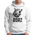 Chechnya Chechen Republic Borz White Hoodie