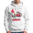 Children's Birthday Ich Bin Schon 4 Jahre Voll Im Einatz Fire Brigade Hoodie