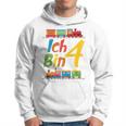 Children's Junge Geburtstag 4 Jahre Zug Railway Four Birthday Hoodie