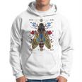 Cicada Entomology Lover Cicada Fest 2024 Broods Xix Xiii Hoodie