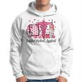 Cma Certified Medical Assistant Hearts Valentine's Day Hoodie