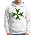 Cross Of The Order Of St Saint Lazarus Maltese Cross Hoodie