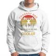 Crossfit Dad Regular Dad But Much Cool Vintage Sunset Hoodie