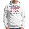 Donald Trump 2024 Take America Back Us Flag 4Th Of July Hoodie