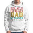 Don't Distortion Papa Ruht Seine Augen Gray Kapuzenpullover