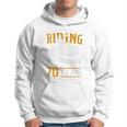 Don't Stop Riding When You Get Old Motorcycle 70Th Birthday Hoodie