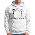 Don't Worry I've Got Your Six Stickman Figures Hoodie