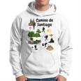 El Camino De Santiago De Compostela Sudadera