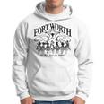 Fort Worth Vintage Retro Texas Cowboy Rodeo Cowgirl Hoodie