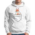 Fox In The Pocket Cute Baby Pocket Fox Hoodie
