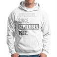 41St Birthday Vintage Retro 41 Year Old September 1982 Hoodie