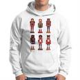 African American Nutcracker Christmas Ballet Dancer Hoodie