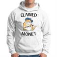 Cat French Artist Painting Clawed Monet Hoodie