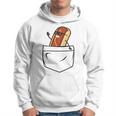 Hotdog In A Pocket Meme Grill Cookout Barbecue Joke Hoodie