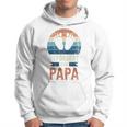 Für Papa Zur Geburt Frischgebackener Papa Retro Kapuzenpullover