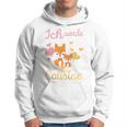 Großer Cousin 2024 Fuchs Motiv Hoodie für Kinder