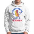 Hot Dog I'm Just Here For The Wieners Fourth Of July Hoodie