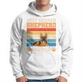 Hunde Papaatertag Geschenk Retro Deutscher Schäferhund Kapuzenpullover